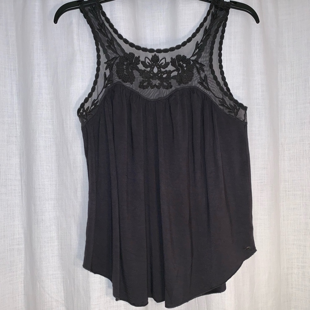 Gray American Eagle Tank Top